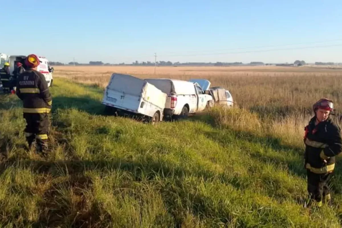 Tres personas murieron en un choque frontal en la ruta 33 en Guamin&iacute;