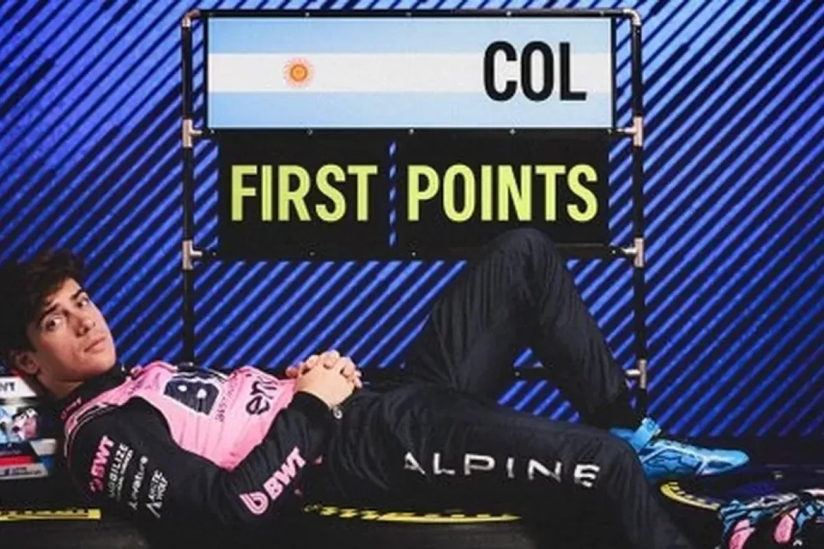 VIDEO | Franco Colapinto sum&oacute; su primer punto con Alpine en el Gran Premio de China