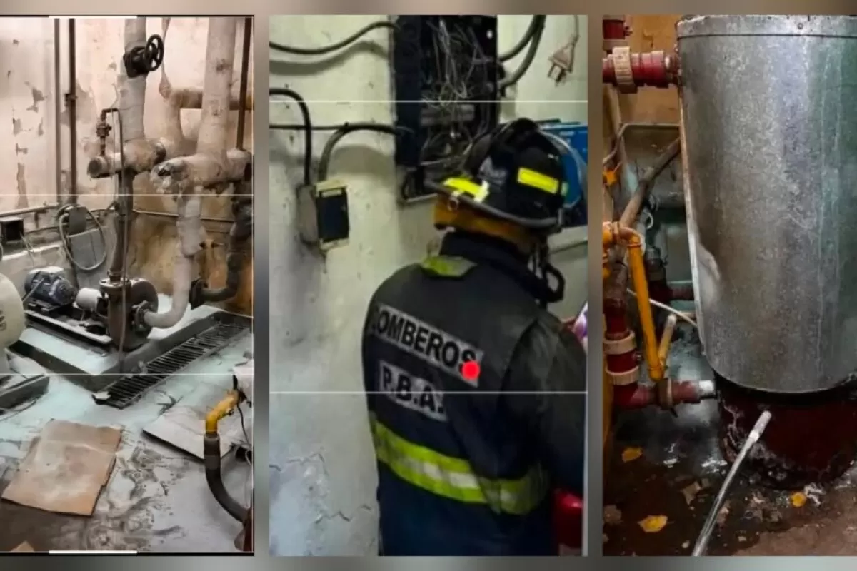 Explosi&oacute;n e incendio en el Hospital Sbarra de La Plata: evacuaron el edificio y no hubo heridos