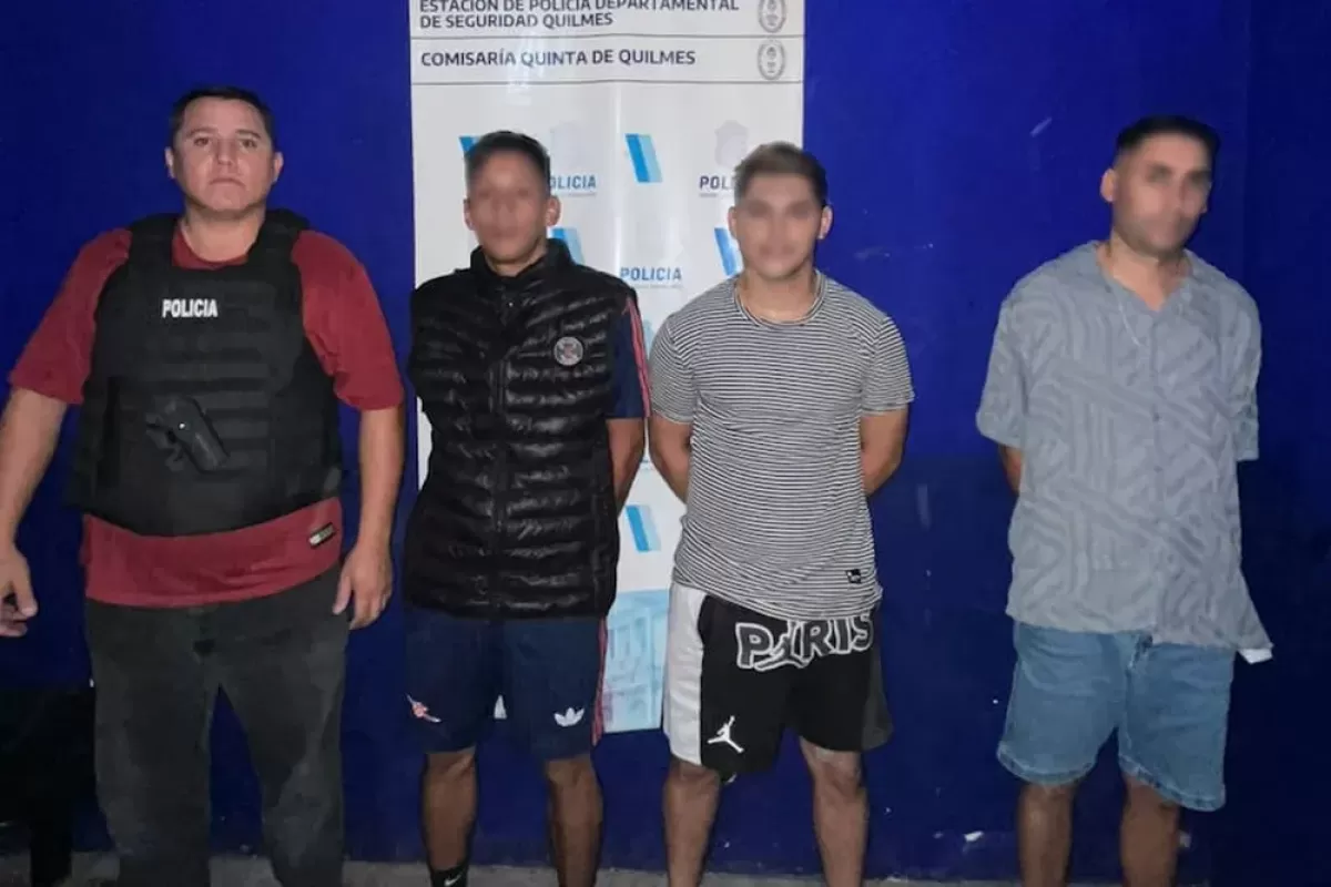 Quilmes: cay&oacute; la &ldquo;Banda del Mill&oacute;n&rdquo; que asaltaba mayoristas y financieras y uno de los detenidos es un polic&iacute;a