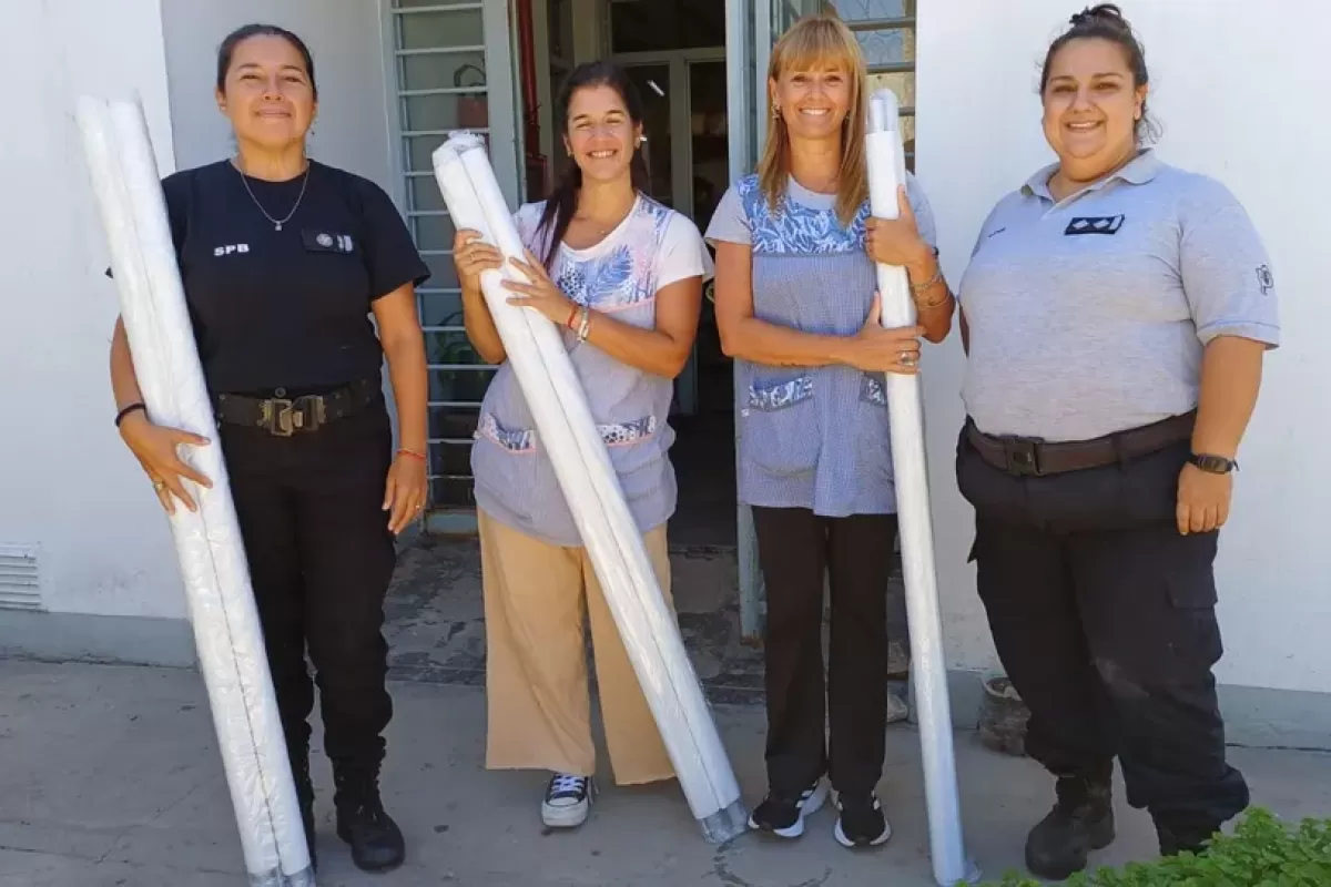 Internos de c&aacute;rceles fabricaron muebles, &uacute;tiles y cortinas para escuelas p&uacute;blicas