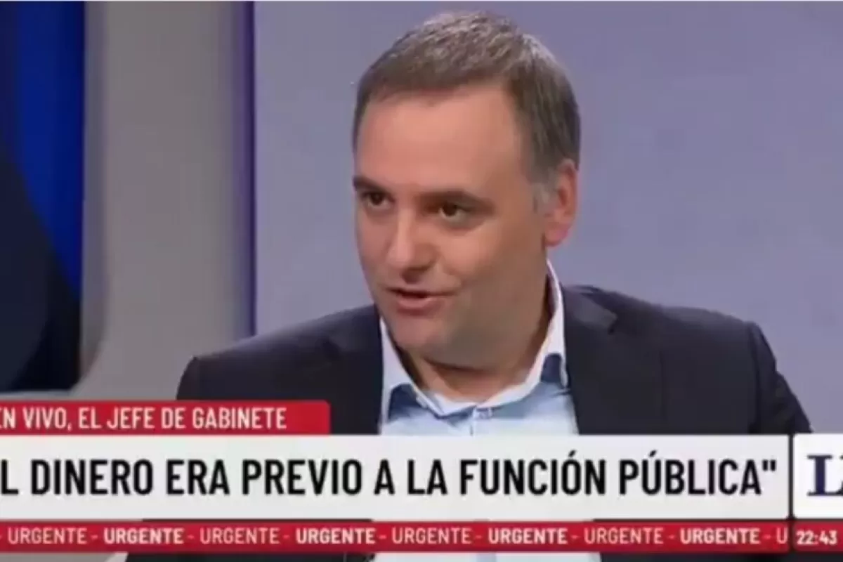 VIDEO | Adorni intent&oacute; justificar medio mill&oacute;n de d&oacute;lares con explicaciones absurdas: &ldquo;Me lo guard&eacute; como un trofeo&rdquo;