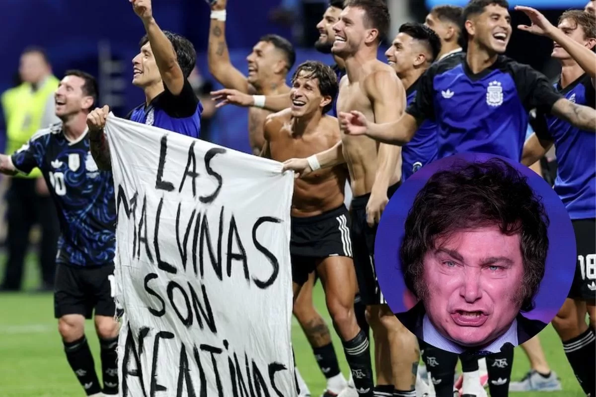 Milei apunt&oacute; contra la Scaloneta por el reclamo de Malvinas: "Hacen berrinches de adolescentes termo mononeuronales"
