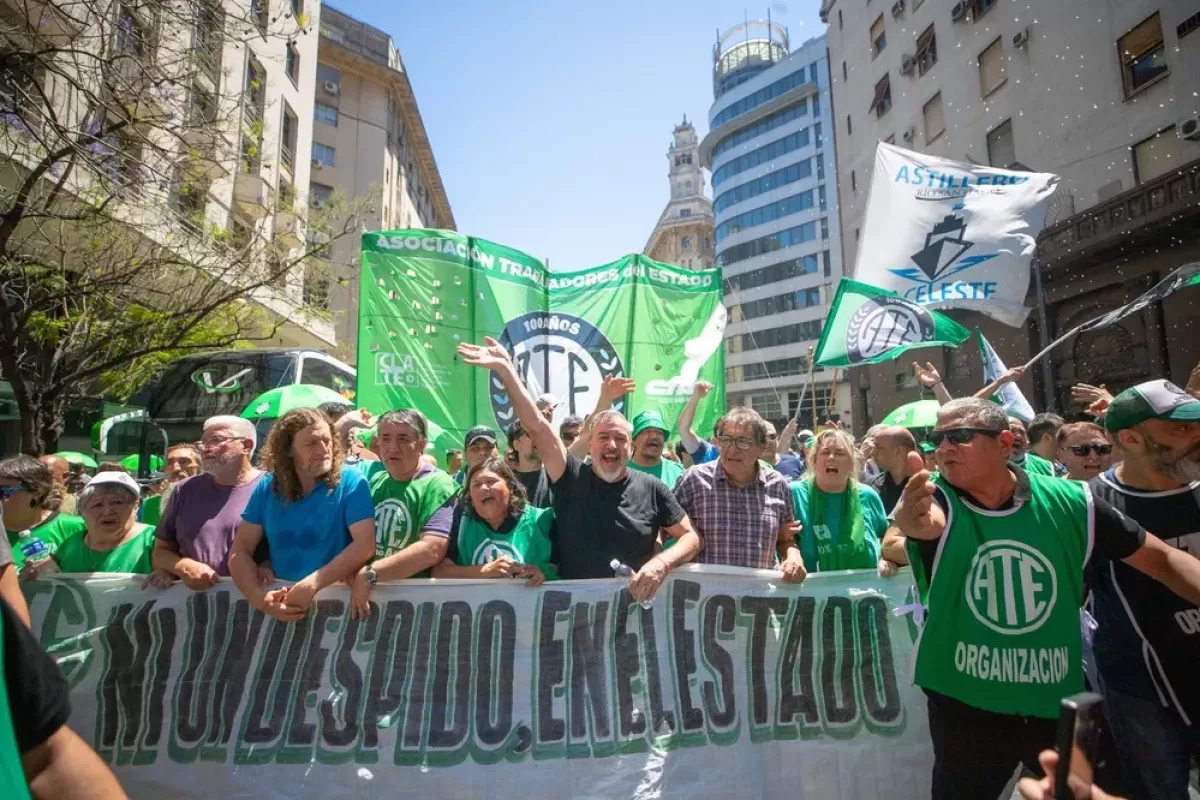 ATE convoca a un paro nacional con movilizaci&oacute;n por salarios y contra el ajuste