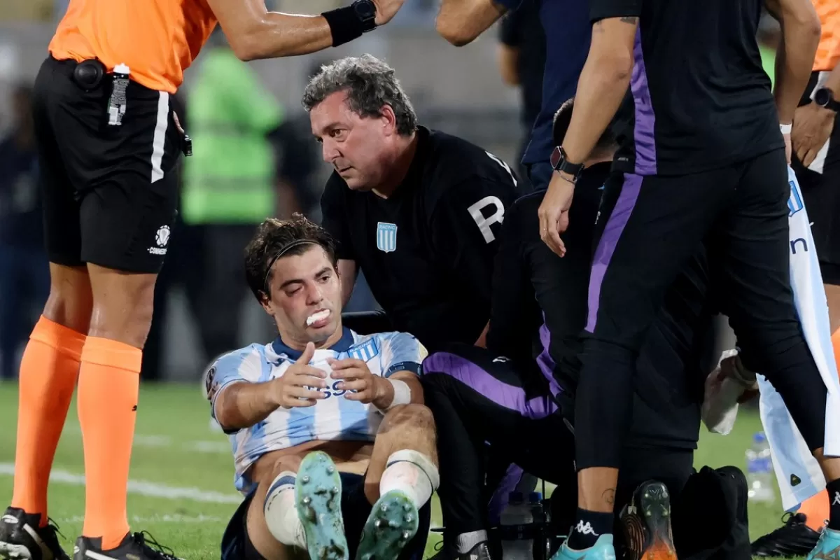 Santiago Sosa fue operado con éxito pero se pierde el duelo decisivo de Racing ante Flamengo