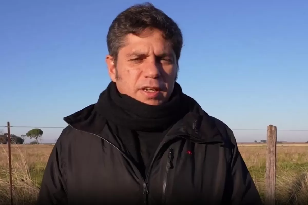 VIDEO | Kicillof estuvo en Tornquist y cuestion&oacute; a Milei por la quita de la Zona Fr&iacute;a