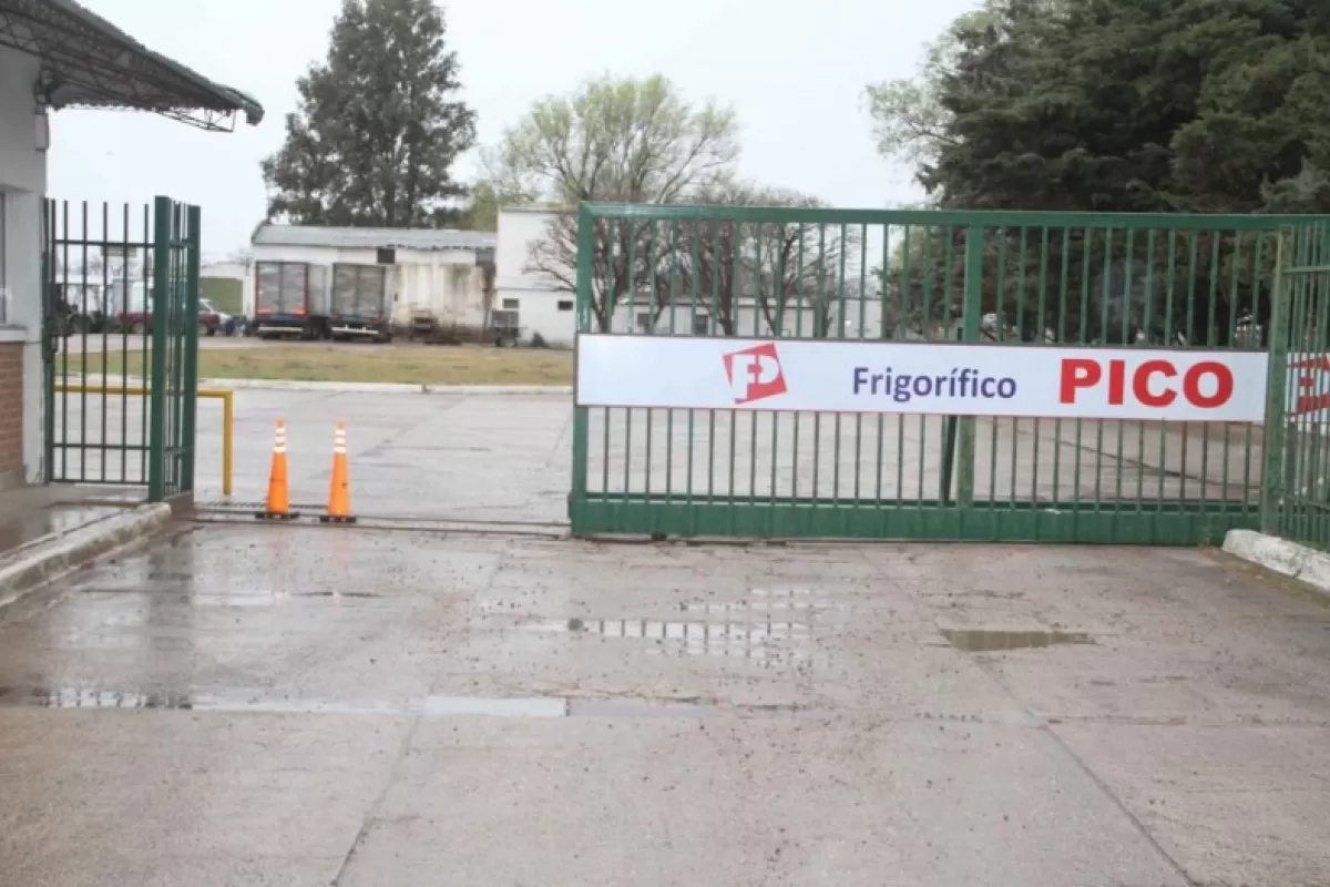 La Pampa: Frigor&iacute;fico Pico paraliz&oacute; la planta y suspendi&oacute; a 450 trabajadores por deudas millonarias