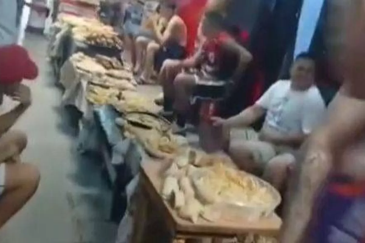 VIDEO | Difundieron im&aacute;genes de festejos navide&ntilde;os en una c&aacute;rcel de General Alvear