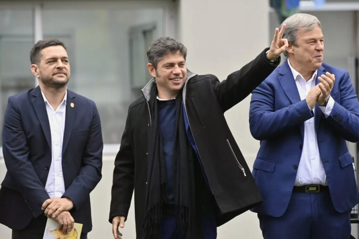Kicillof apunt&oacute; contra Milei al inaugurar obras y reforzar la seguridad en Almirante Brown