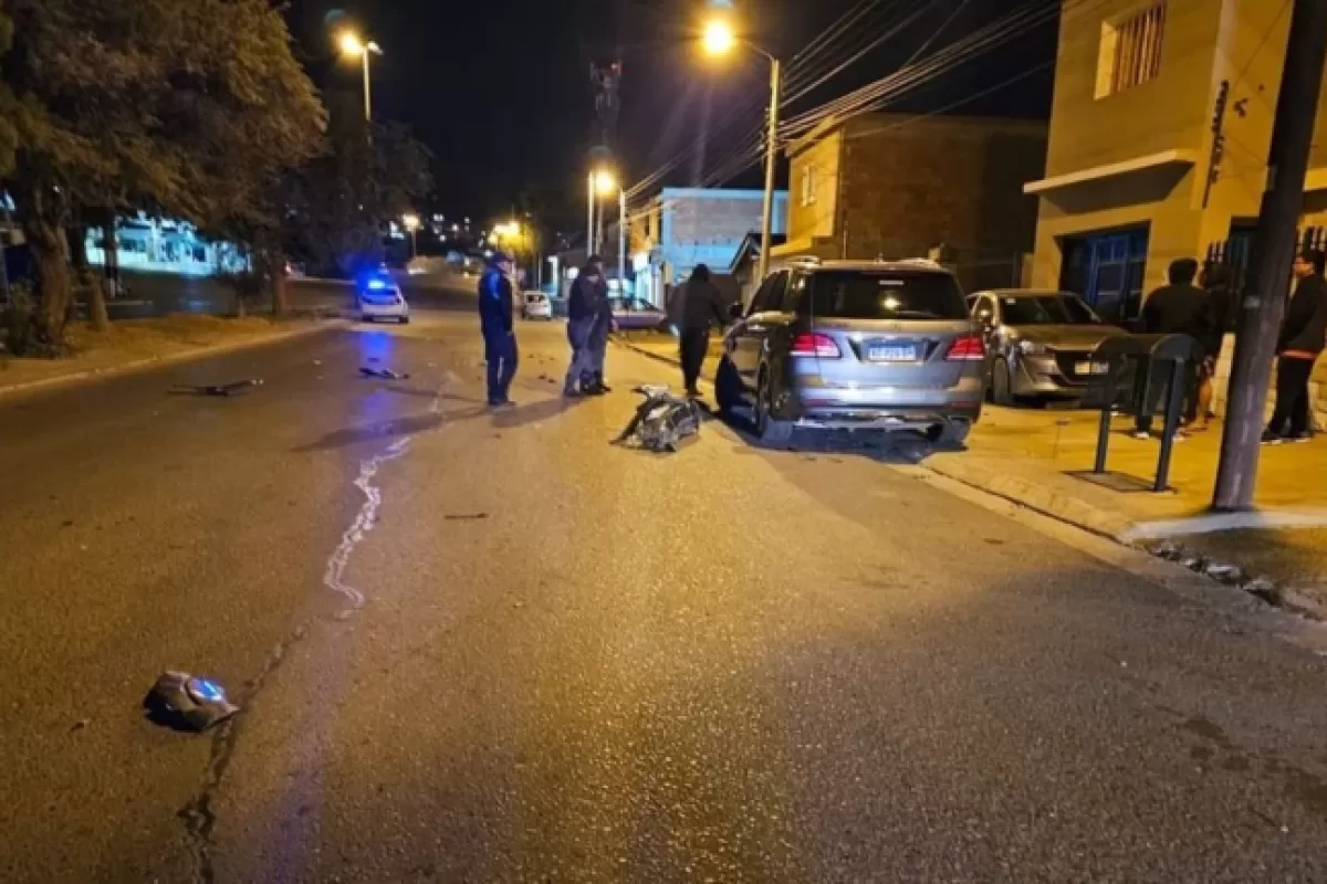 Chubut: un sereno manejaba borracho una camioneta ajena, provoc&oacute; un triple choque y termin&oacute; detenido