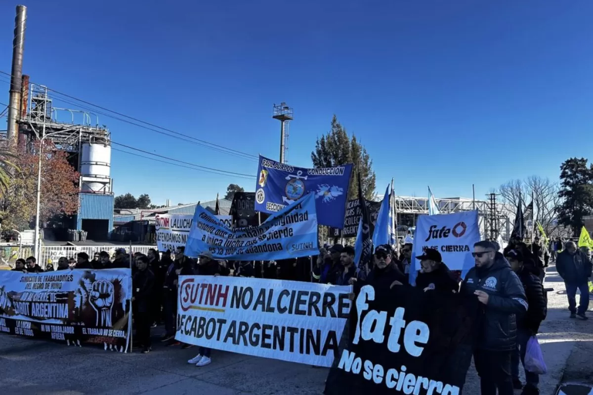 Campana: crece la tensi&oacute;n por el cierre de Cabot y decenas de familias quedan al borde de perder el trabajo