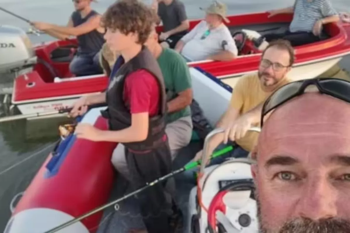 Angustia en el R&iacute;o de la Plata: buscan a cinco pescadores desaparecidos en Berazategui