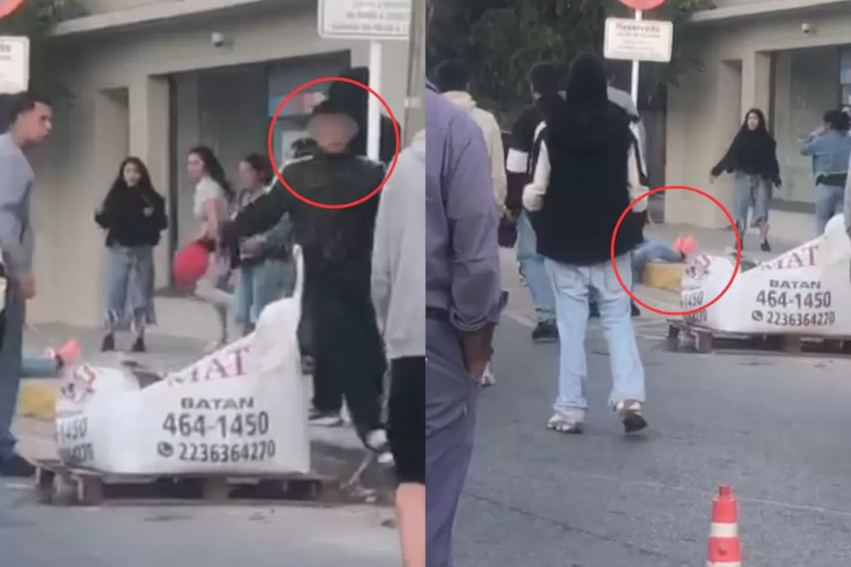 VIDEO | General Pueyrred&oacute;n: mataron a un hombre de una patada en la cabeza a la salida de un boliche