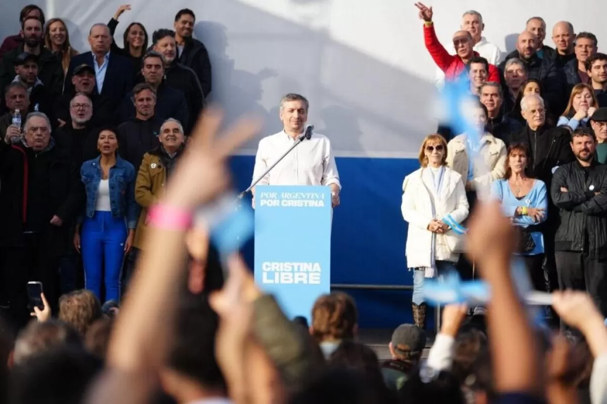 El kicillofismo respondi&oacute; al reclamo de M&aacute;ximo Kirchner por la candidatura de Cristina