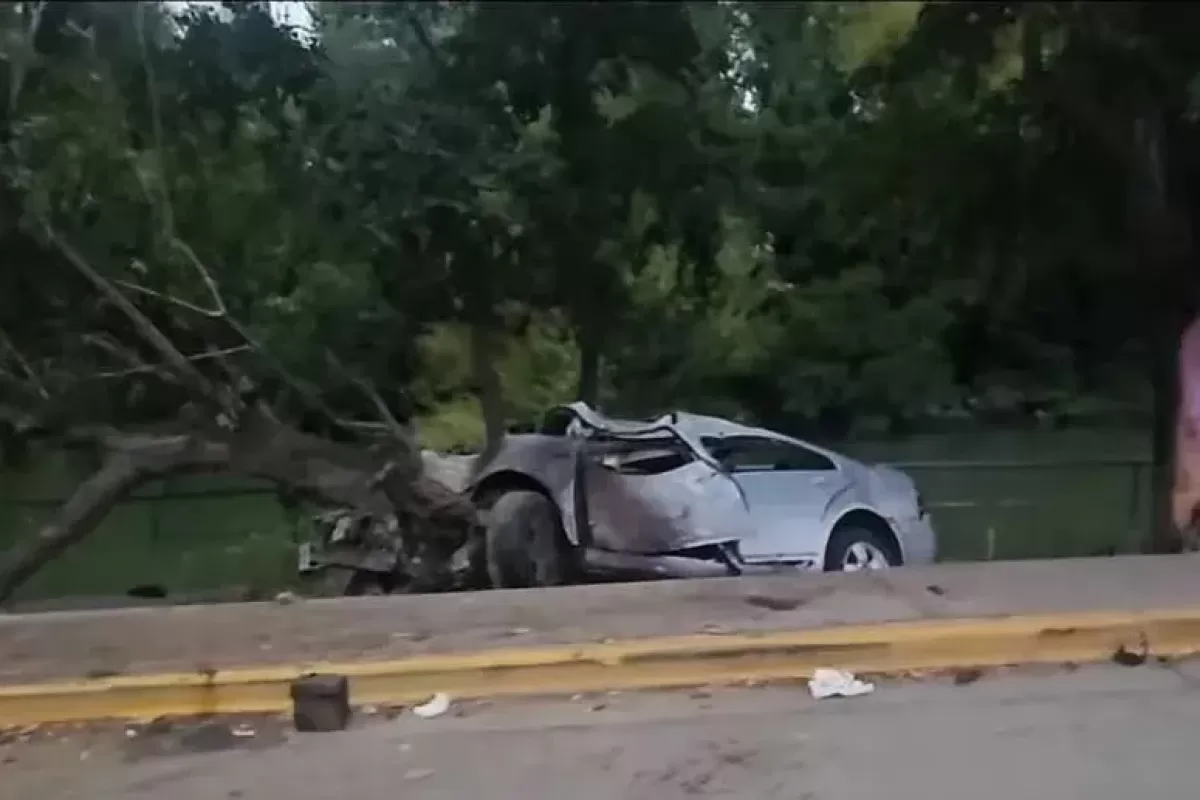 Muri&oacute; un adolescente de 17 a&ntilde;os tras chocar contra &aacute;rboles en la Costanera de Carmen de Patagones