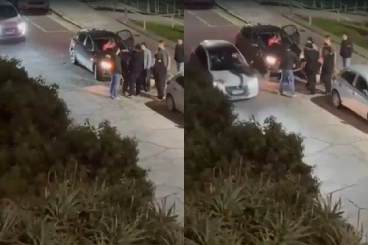 VIDEO | Una pelea callejera termin&oacute; con un joven atropellado en Mar del Plata