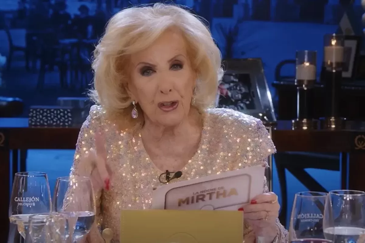 VIDEO | A punto de cumplir 99 a&ntilde;os, Mirtha volvi&oacute; a Mar del Plata