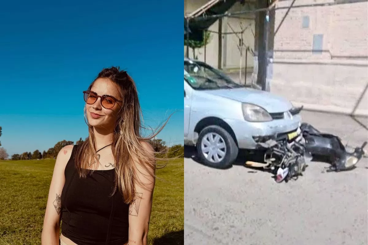 VIDEO | Conmoci&oacute;n en Rojas: muri&oacute; una joven mam&aacute; tras chocar en moto contra un auto