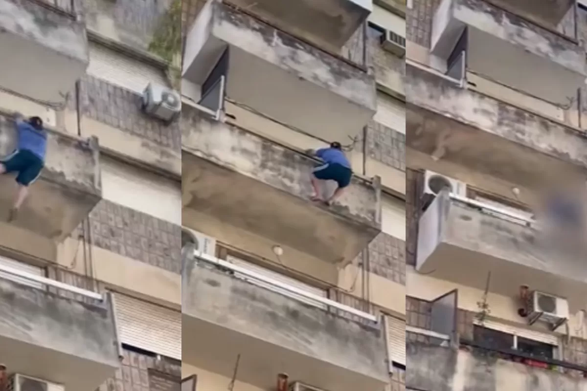 VIDEO | Santa Fe: quiso escapar por los balcones tras una discusi&oacute;n por d&oacute;lares, cay&oacute; al vac&iacute;o y muri&oacute;