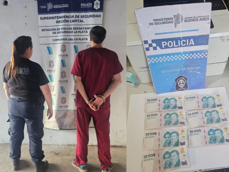 Indignaci&oacute;n en el Hospital Rossi de La Plata: un camillero fue detenido por robarle dinero a una paciente
