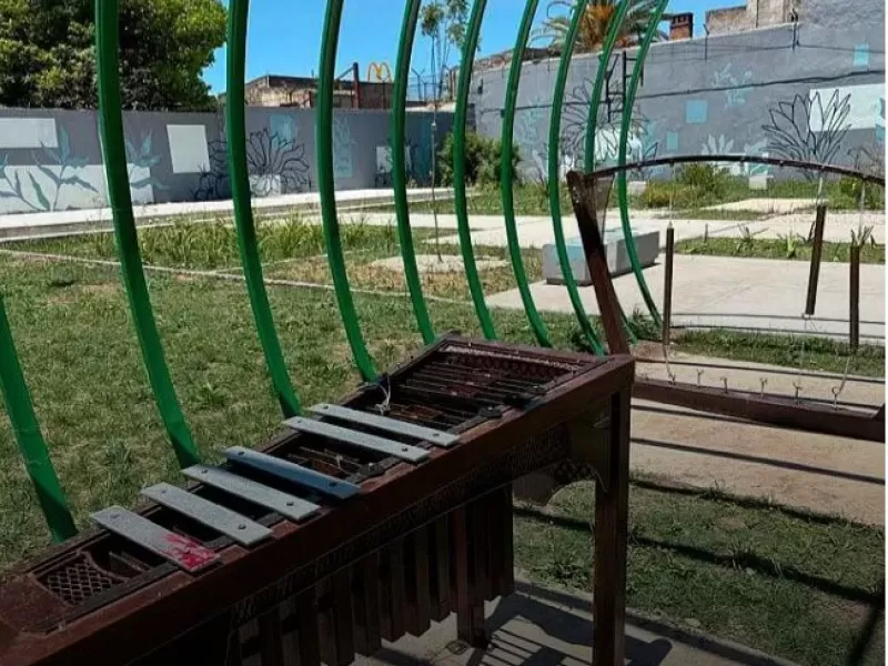 Tandil: el Municipio repudi&oacute; da&ntilde;os en la Plaza de la M&uacute;sica y las Artes