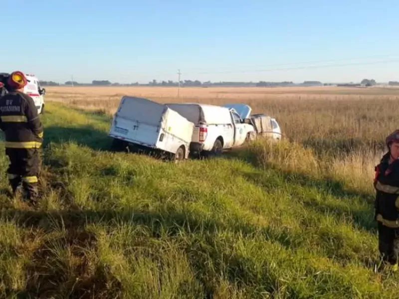 Tres personas murieron en un choque frontal en la ruta 33 en Guamin&iacute;