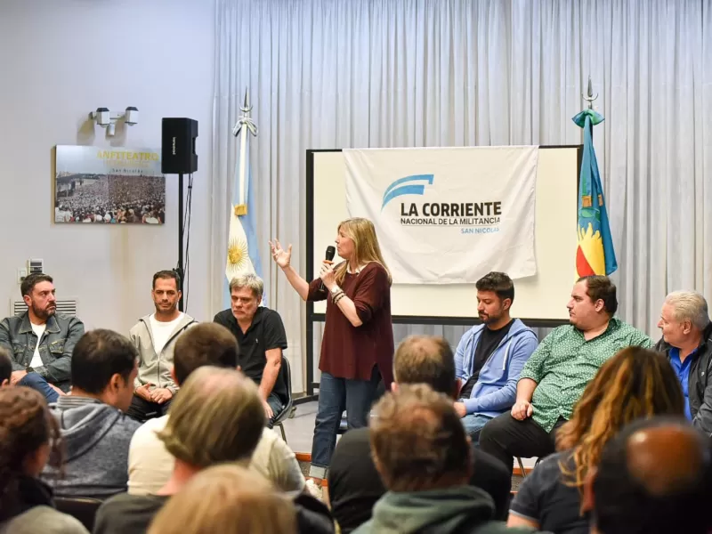 San Nicol&aacute;s: Cristina &Aacute;lvarez Rodr&iacute;guez llam&oacute; a militar el territorio y respald&oacute; a Kicillof
