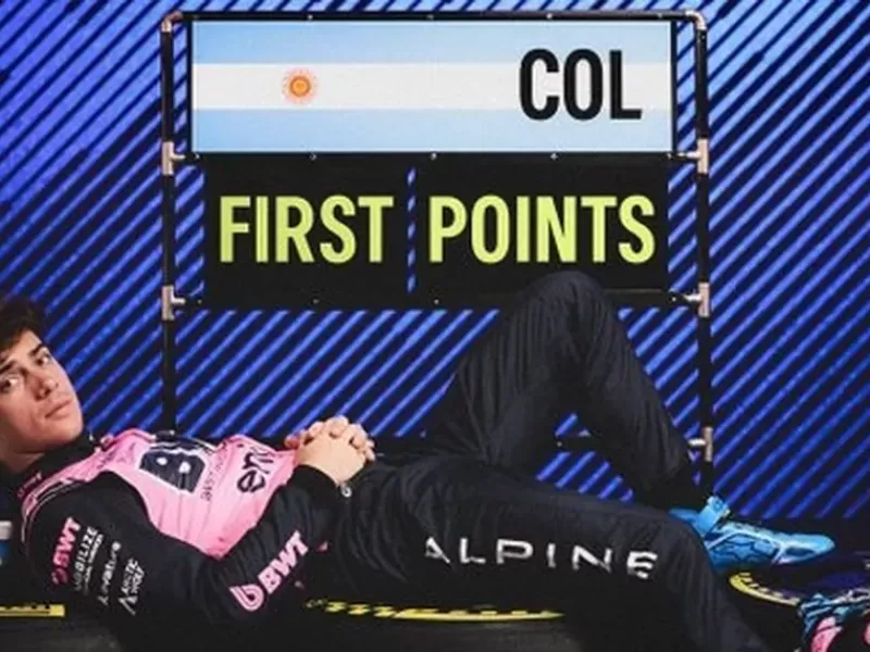 VIDEO | Franco Colapinto sum&oacute; su primer punto con Alpine en el Gran Premio de China