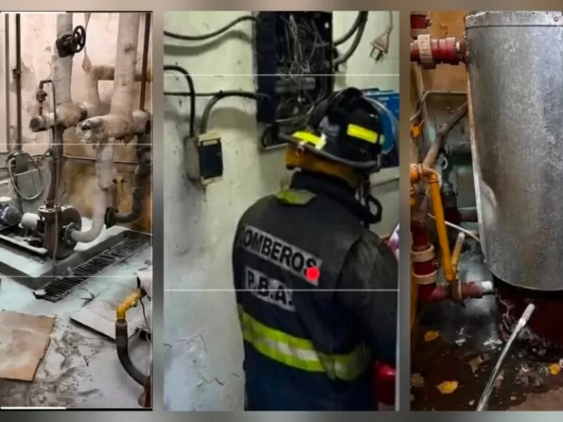 Explosi&oacute;n e incendio en el Hospital Sbarra de La Plata: evacuaron el edificio y no hubo heridos