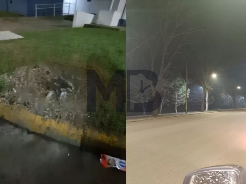 VIDEO | Cloacas desbordadas y humo invadieron distintos barrios de Rojas