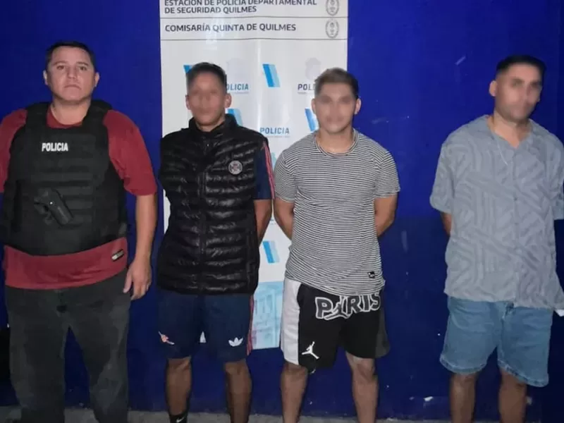 Quilmes: cay&oacute; la &ldquo;Banda del Mill&oacute;n&rdquo; que asaltaba mayoristas y financieras y uno de los detenidos es un polic&iacute;a