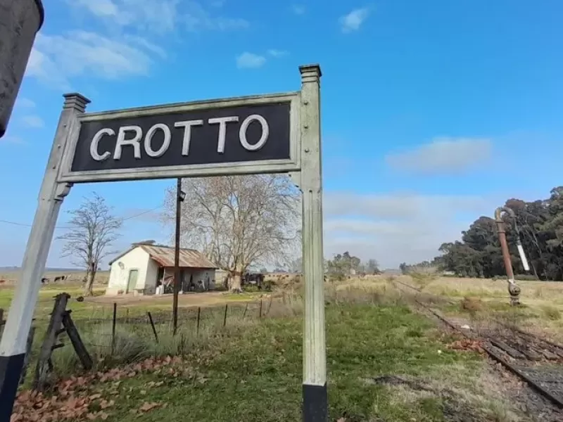 Crotto, el pueblo ferroviario de Tapalqué que convirtió a la mujer campesina en su símbolo