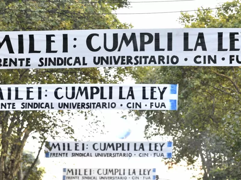 Comenz&oacute; la cuarta semana de paro en las universidades de todo el pa&iacute;s contra el ajuste de Milei