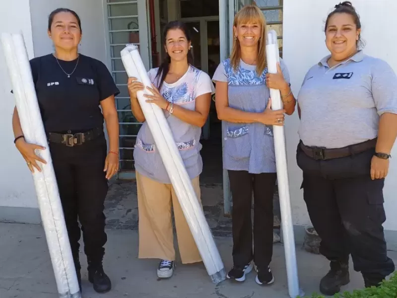 Internos de c&aacute;rceles fabricaron muebles, &uacute;tiles y cortinas para escuelas p&uacute;blicas