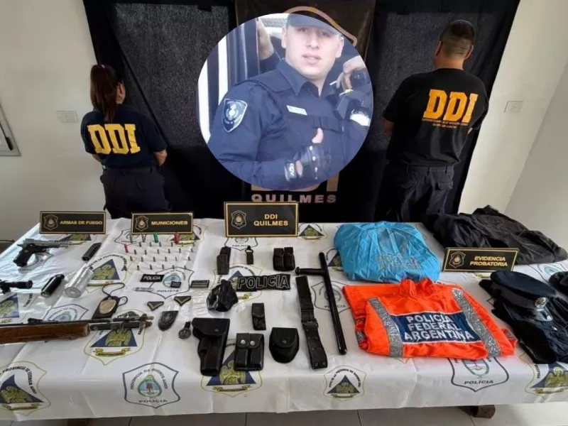 Florencio Varela: detuvieron a un falso polic&iacute;a que extorsionaba a comerciantes