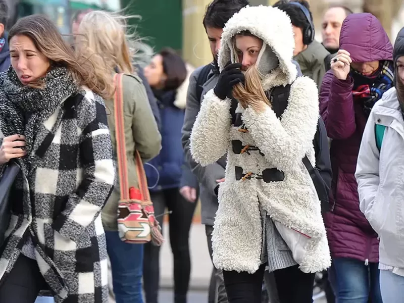 El jueves llegar&aacute; el fr&iacute;o m&aacute;s intenso de la semana con temperaturas bajo cero