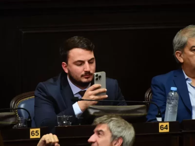 Este lunes desplazar&aacute;n a Agust&iacute;n Romo de la jefatura del bloque libertario en Diputados
