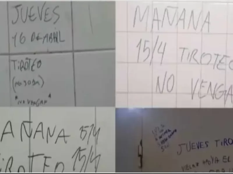 Investigan amenazas de tiroteos en colegios y activan protocolos en todo el pa&iacute;s