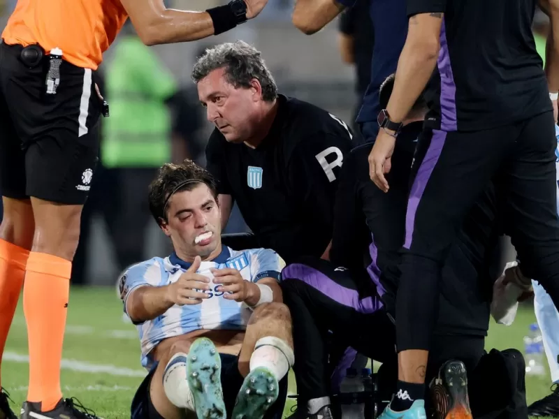 Santiago Sosa fue operado con éxito pero se pierde el duelo decisivo de Racing ante Flamengo