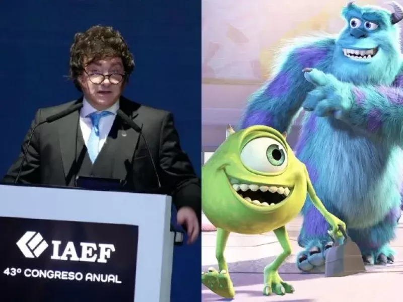 Milei compar&oacute; al kirchnerismo con un monstruo de Disney: "No nos asustan m&aacute;s"