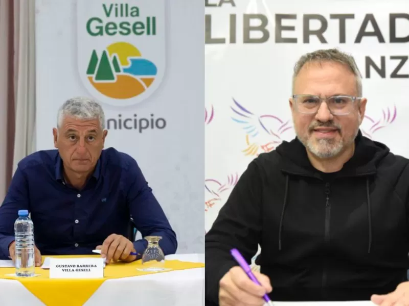 VIDEO | Villa Gesell: el intendente Barrera acus&oacute; de "papa frita" al libertario Valenzuela en una discusi&oacute;n por el comercio online