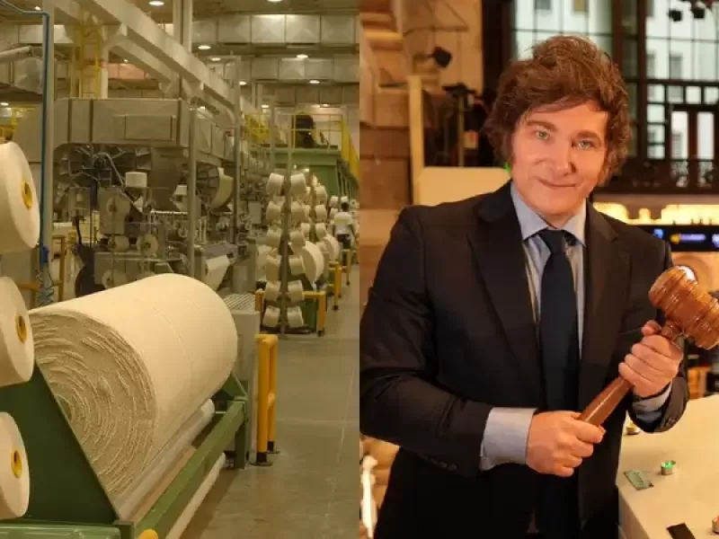 Milei atac&oacute; a la industria textil y recibi&oacute; una dura respuesta por desconocer la realidad de las pymes
