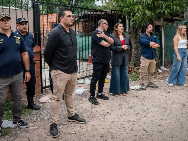 Moreno: demolieron un b&uacute;nker narco en La Reja tras m&uacute;ltiples allanamientos y detenciones