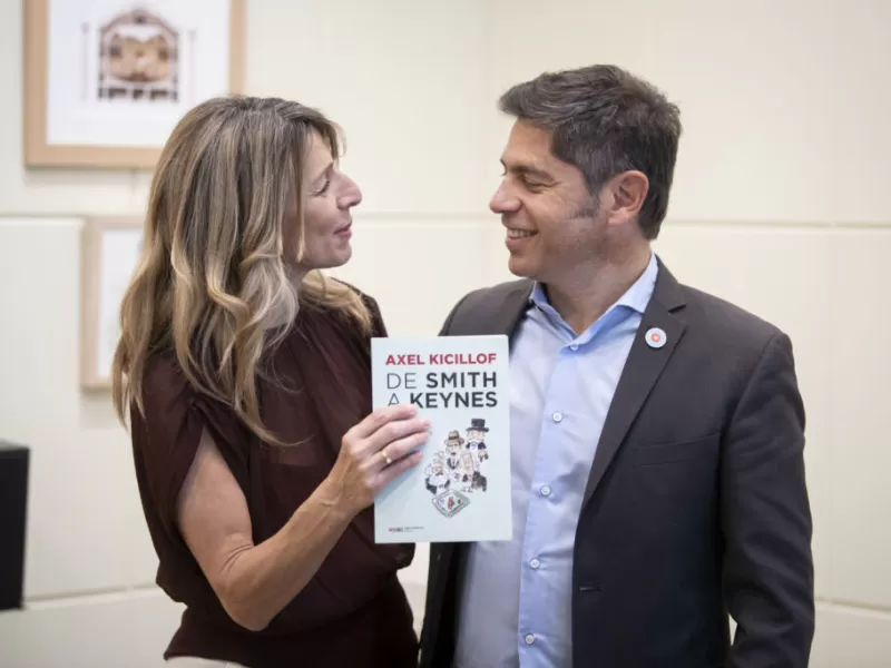 Kicillof busc&oacute; inversiones en Espa&ntilde;a y se mostr&oacute; en sinton&iacute;a con la agenda progresista global