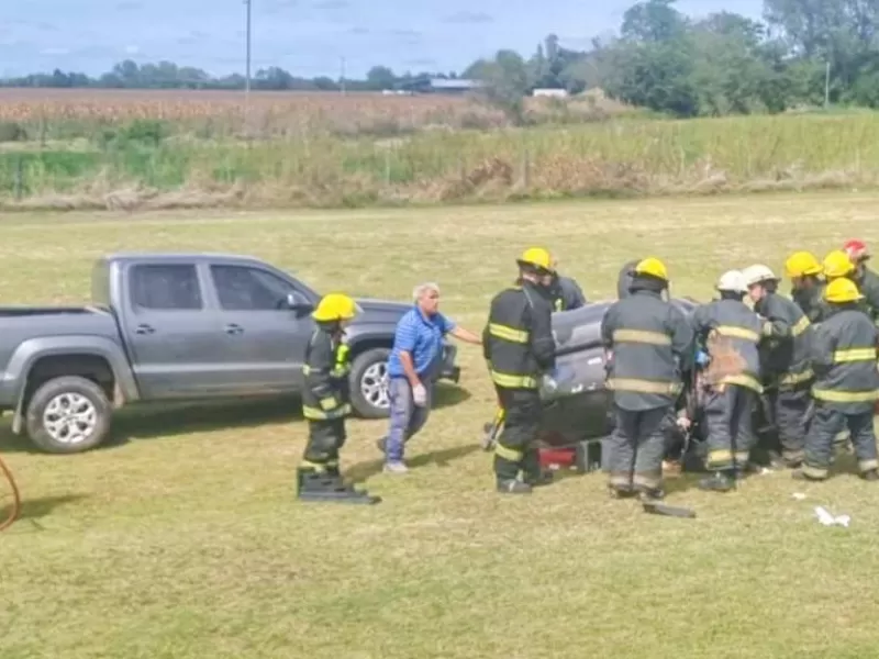 Murió un hombre tras un choque frontal en la Ruta Provincial 30, en Chivilcoy: uno de los conductores era menor