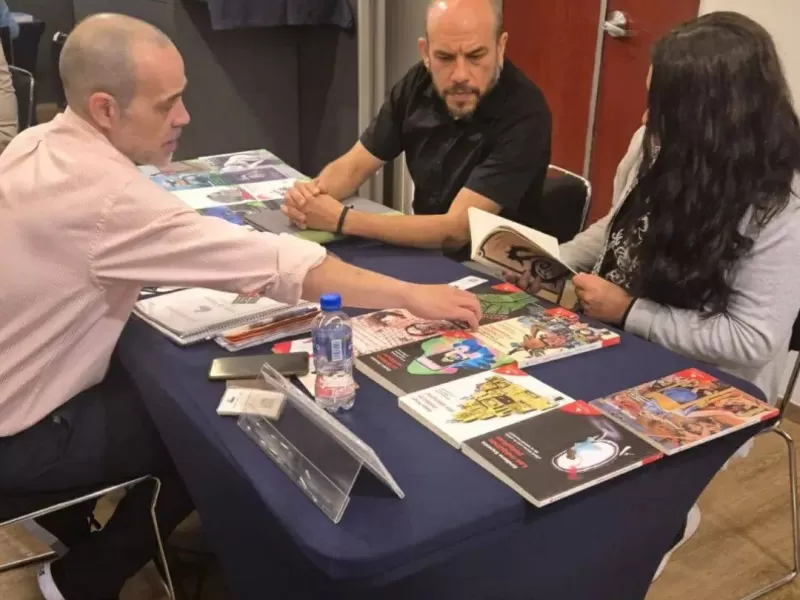 De Rojas al mundo: la editorial “Nido de Vacas” dijo presente en la Feria Internacional del Libro en México