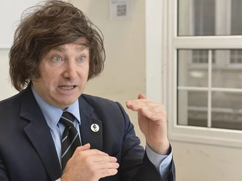 VIDEO | Se filtraron audios subidos de tono de Javier Milei: "Vos ten&eacute;s la concha m&aacute;gica"
