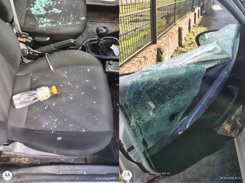 La Plata: detuvieron a un joven acusado de un robo y hubo incidentes con un polic&iacute;a herido y un patrullero da&ntilde;ado