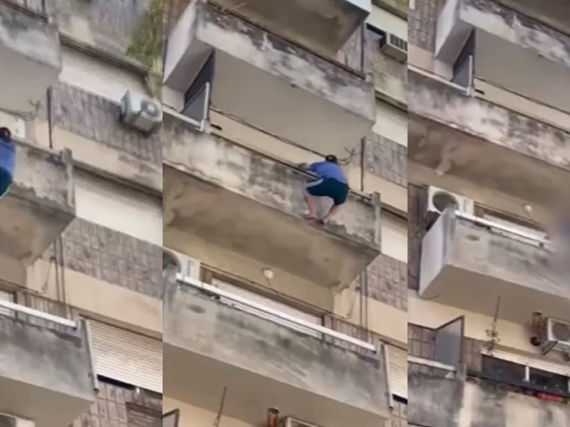 VIDEO | Santa Fe: quiso escapar por los balcones tras una discusi&oacute;n por d&oacute;lares, cay&oacute; al vac&iacute;o y muri&oacute;