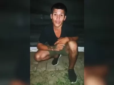 VIDEO | Capit&aacute;n Sarmiento: el pr&oacute;fugo Jonathan Iv&aacute;n Su&aacute;rez difundi&oacute; un mensaje y asegur&oacute; que quiere entregarse al juez